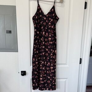 a new day Floral Black and Pink Women's Dress Size Small